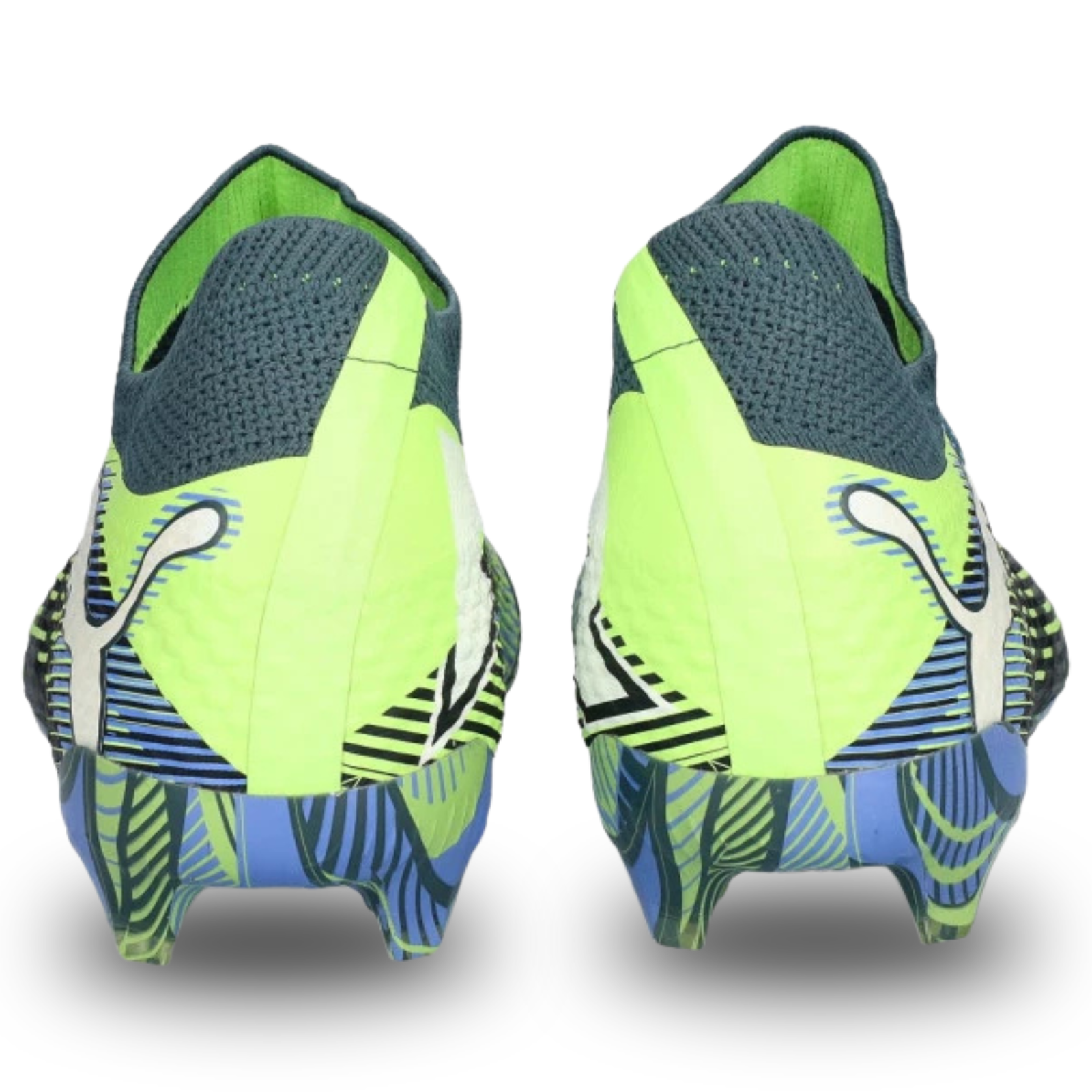 Puma Mens Future 7 Ultimate FG/AG Soccer Cleats (Gray Skies/Fizzy Apple)