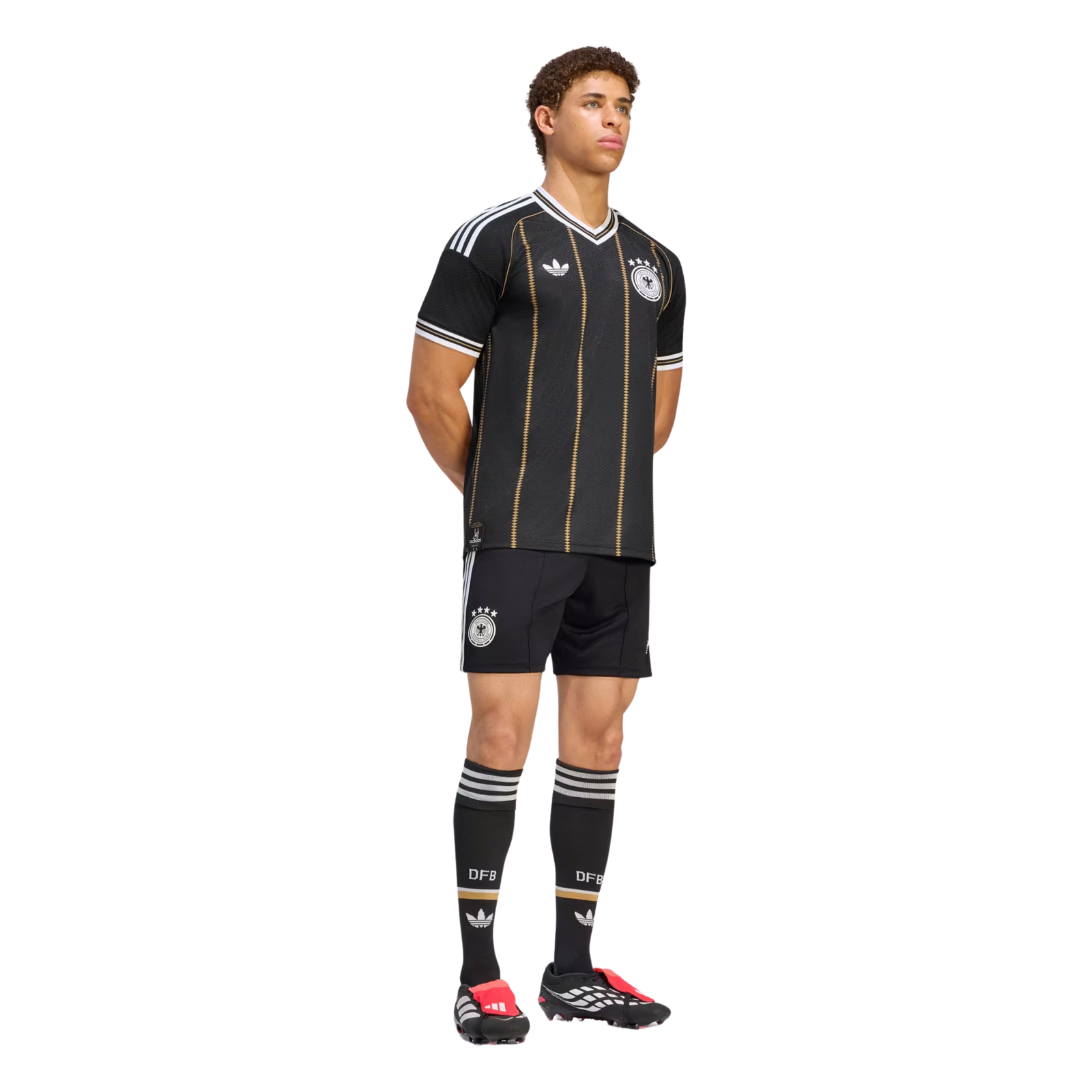 adidas Mens Germany 2026 Third Jersey (Black/White)