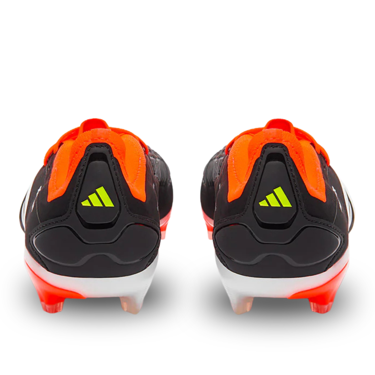 adidas Predator Pro Firm Ground Soccer Cleats (Core Black/White/Orange)