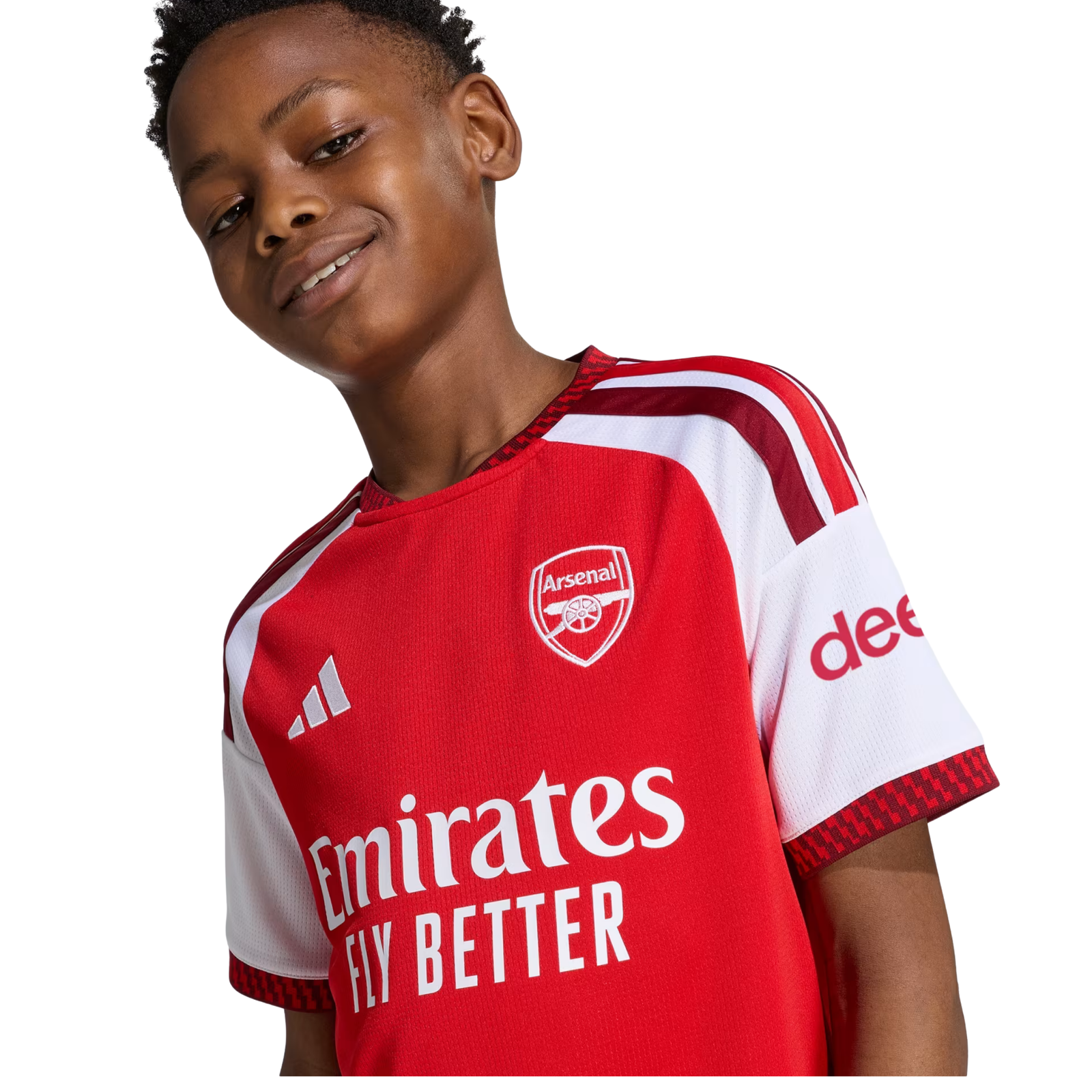 adidas Youth Arsenal Home Jersey 26/27 (Better Scarlet)