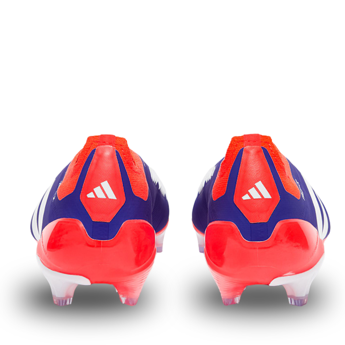 adidas Predator Elite Laceless FG Soccer Cleats (Lucid Blue/White/Solar Red)