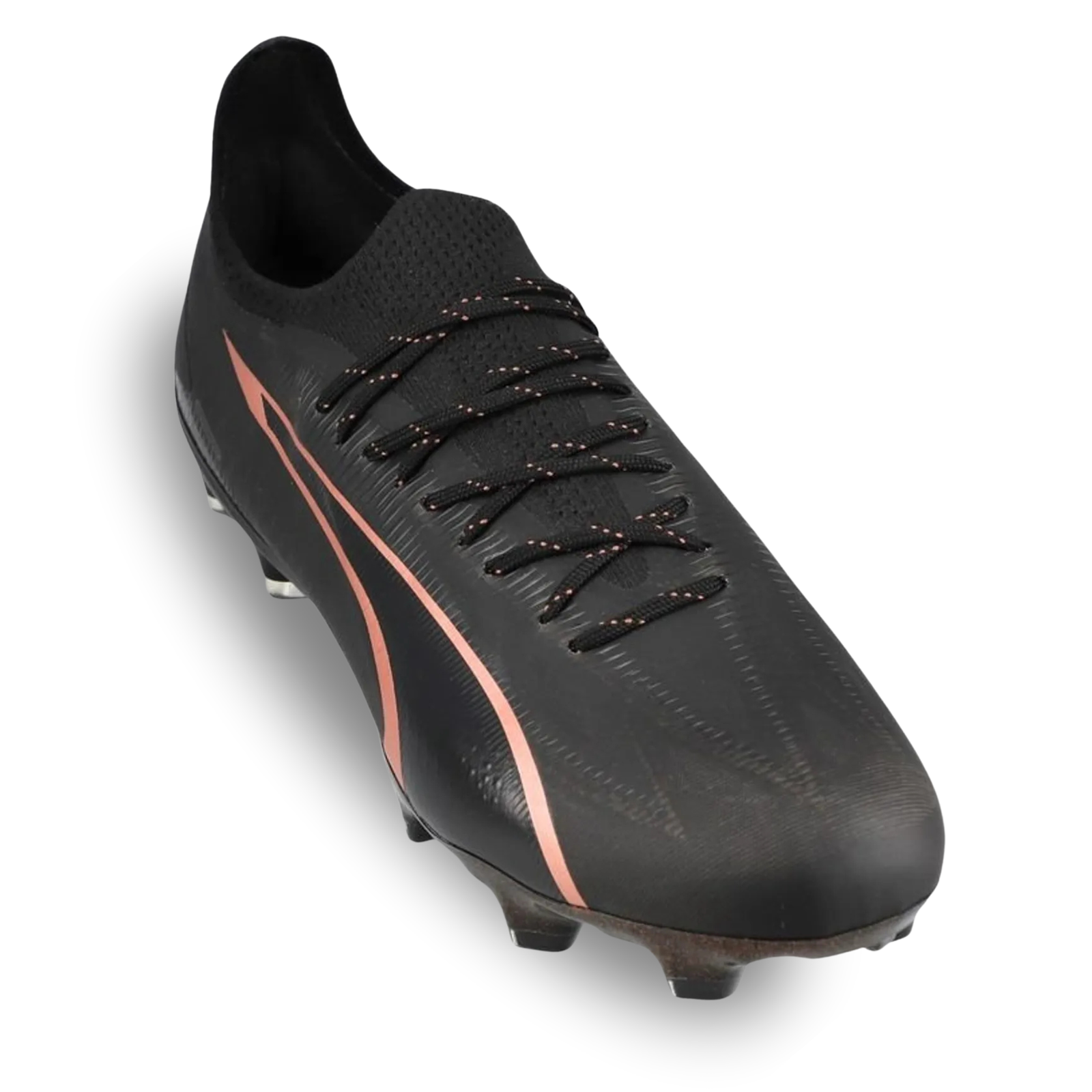 Puma Ultra Ultimate FG/AG Soccer Cleats (Puma Black/Copper Rose)