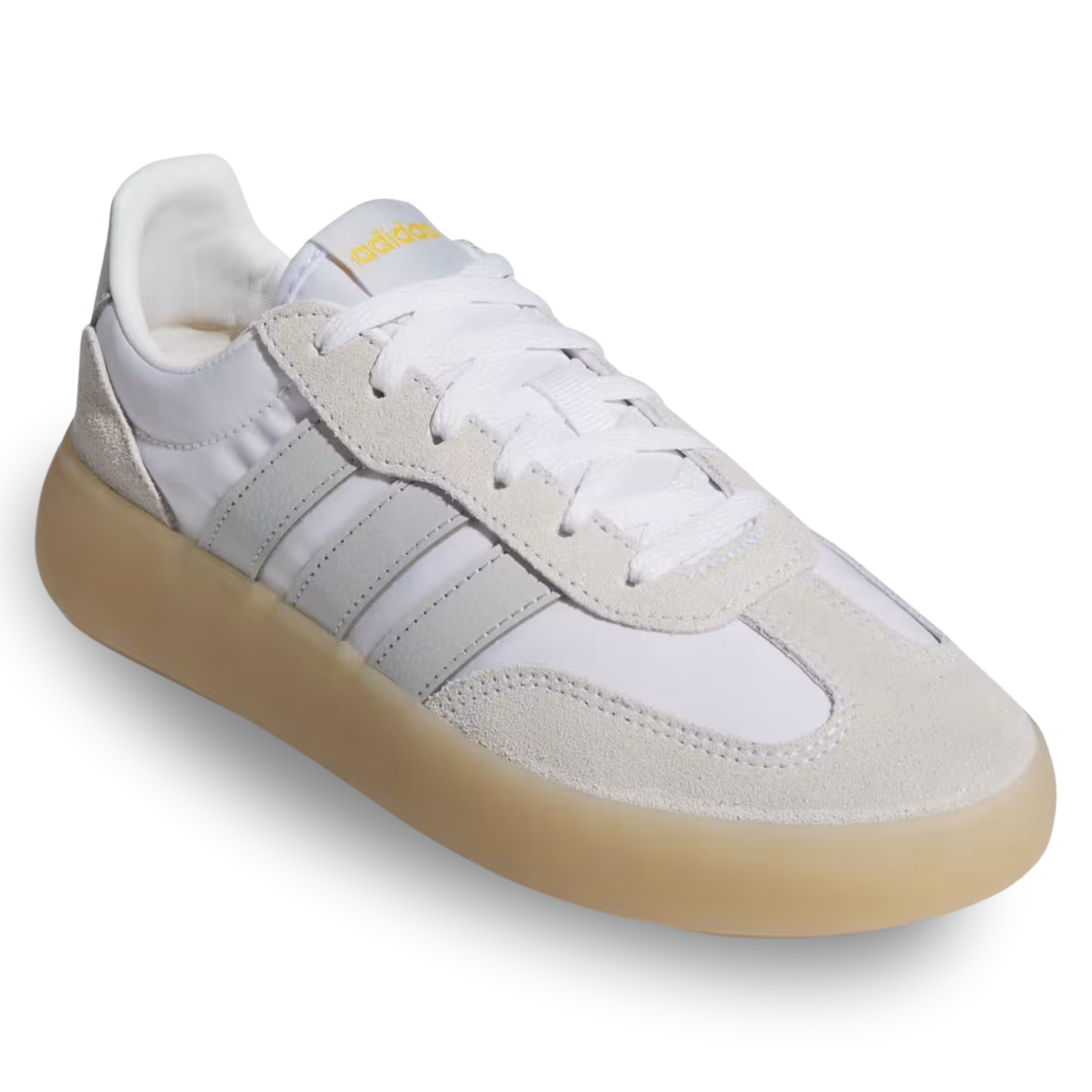 adidas Youth Real Madrid Barreda Decode Junior Soccer Shoes (White/Grey/Gum)
