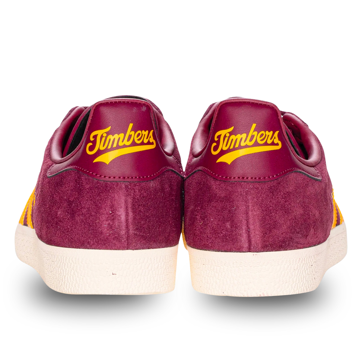adidas Portland Timbers Gazelle Indoor Soccer Shoes (Maroon/Crew Yellow)