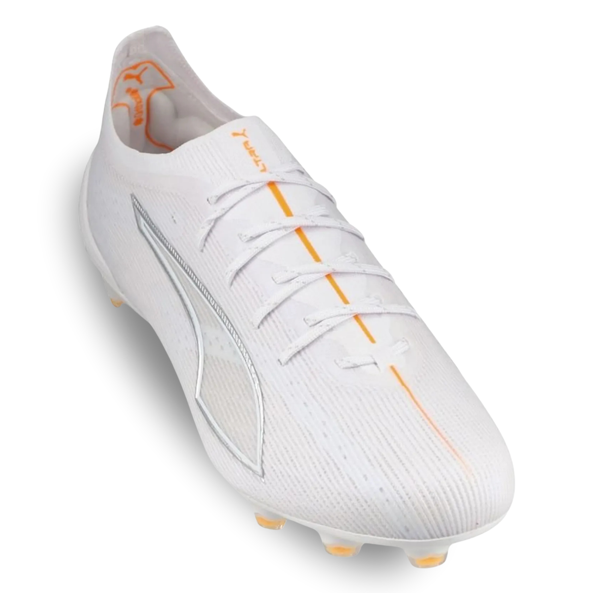 Puma Ultra 6 Ultimate Firm Ground Soccer Cleats (Puma White)