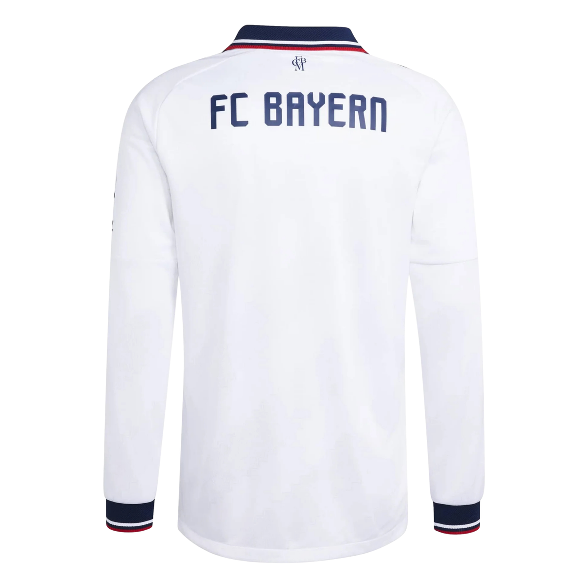 adidas Mens Bayern Munich Long Sleeve Authentic Away Jersey 26/27 (White)