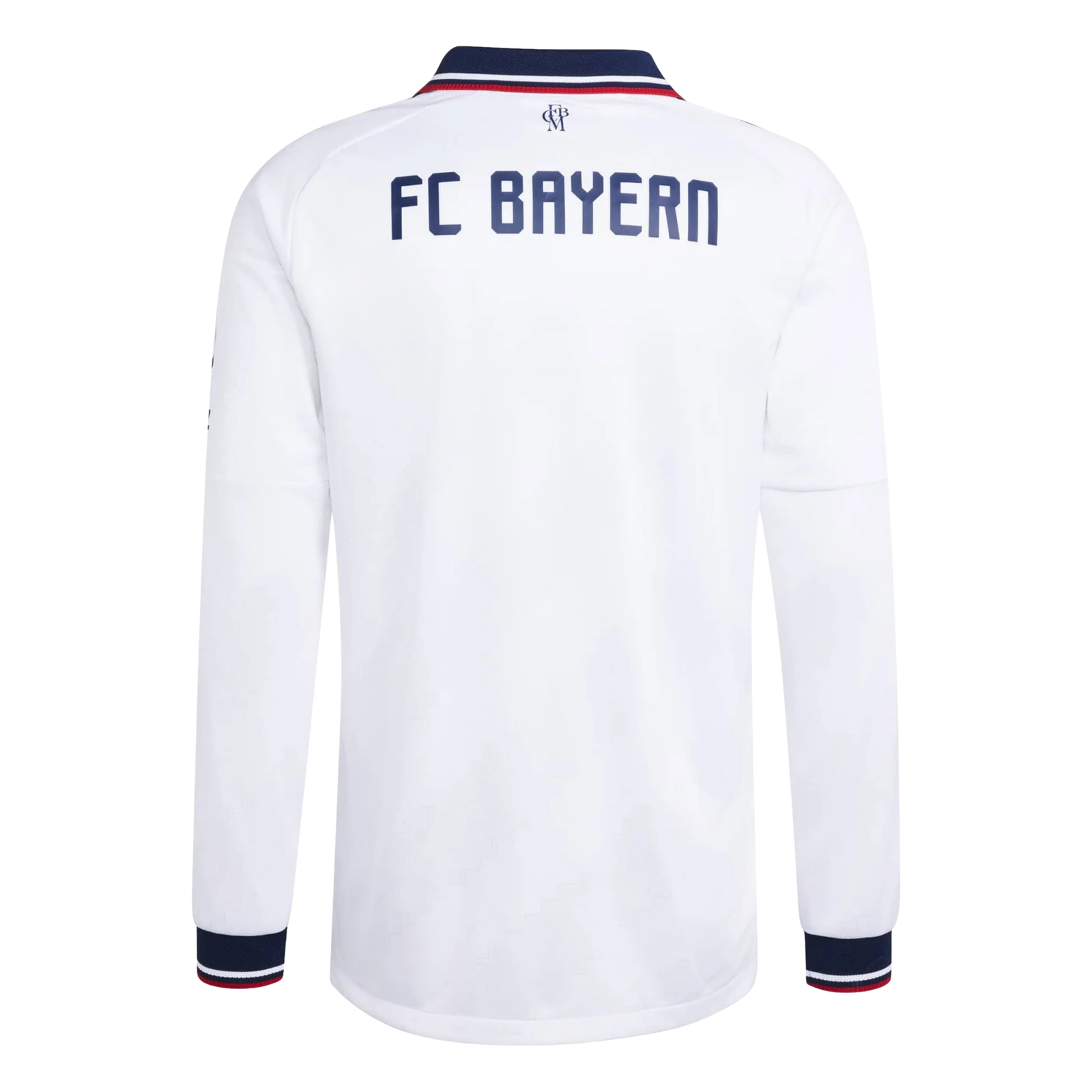 adidas Mens Bayern Munich Long Sleeve Authentic Away Jersey 26/27 (White)