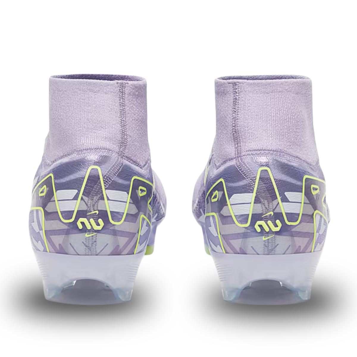 Nike United Zoom Superfly 10 Elite FG Soccer Cleats (Purple Agate/Barely Volt)