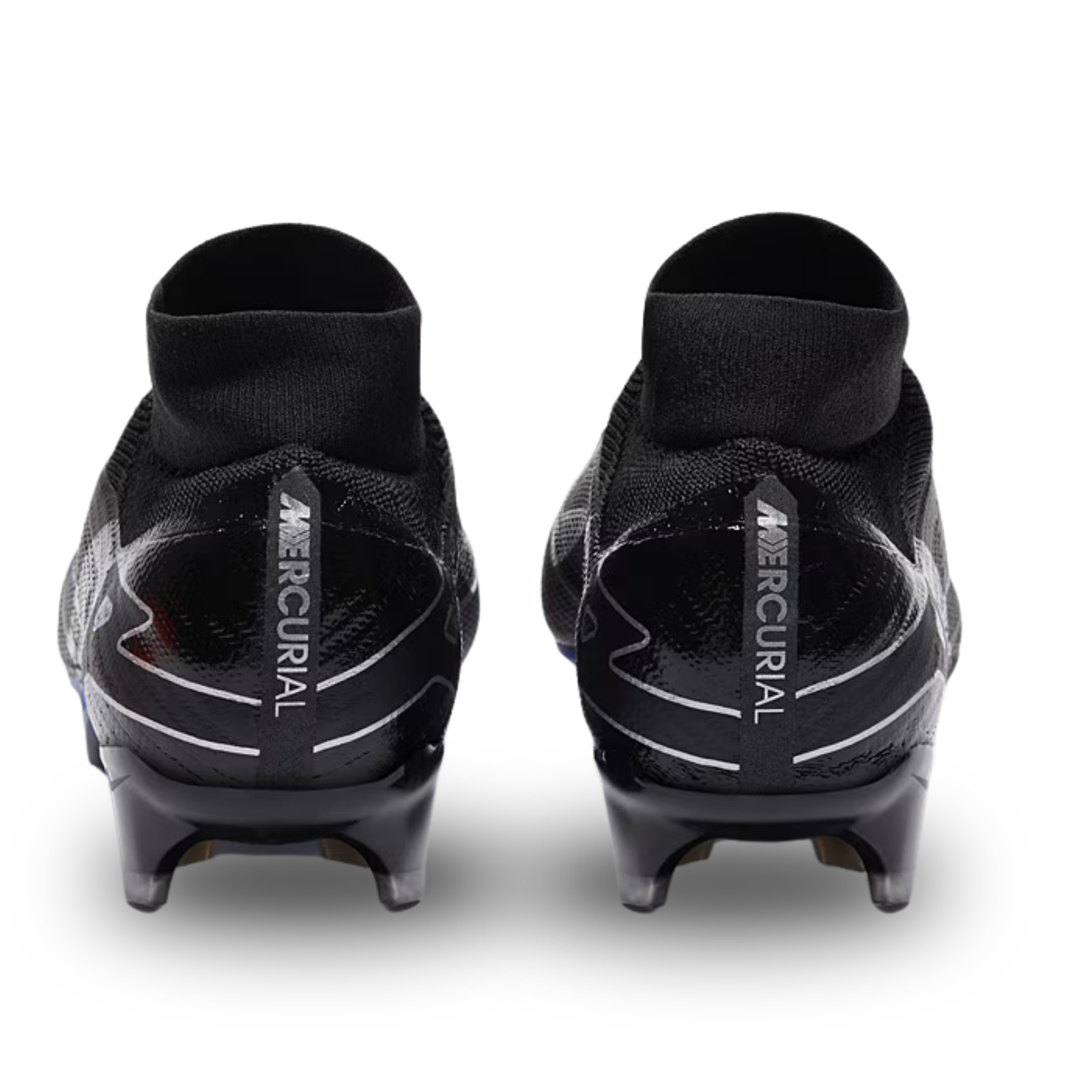 Nike Zoom Superfly 9 Pro Firm Ground Soccer Cleats (Black/Chrome-Hyper Royal)