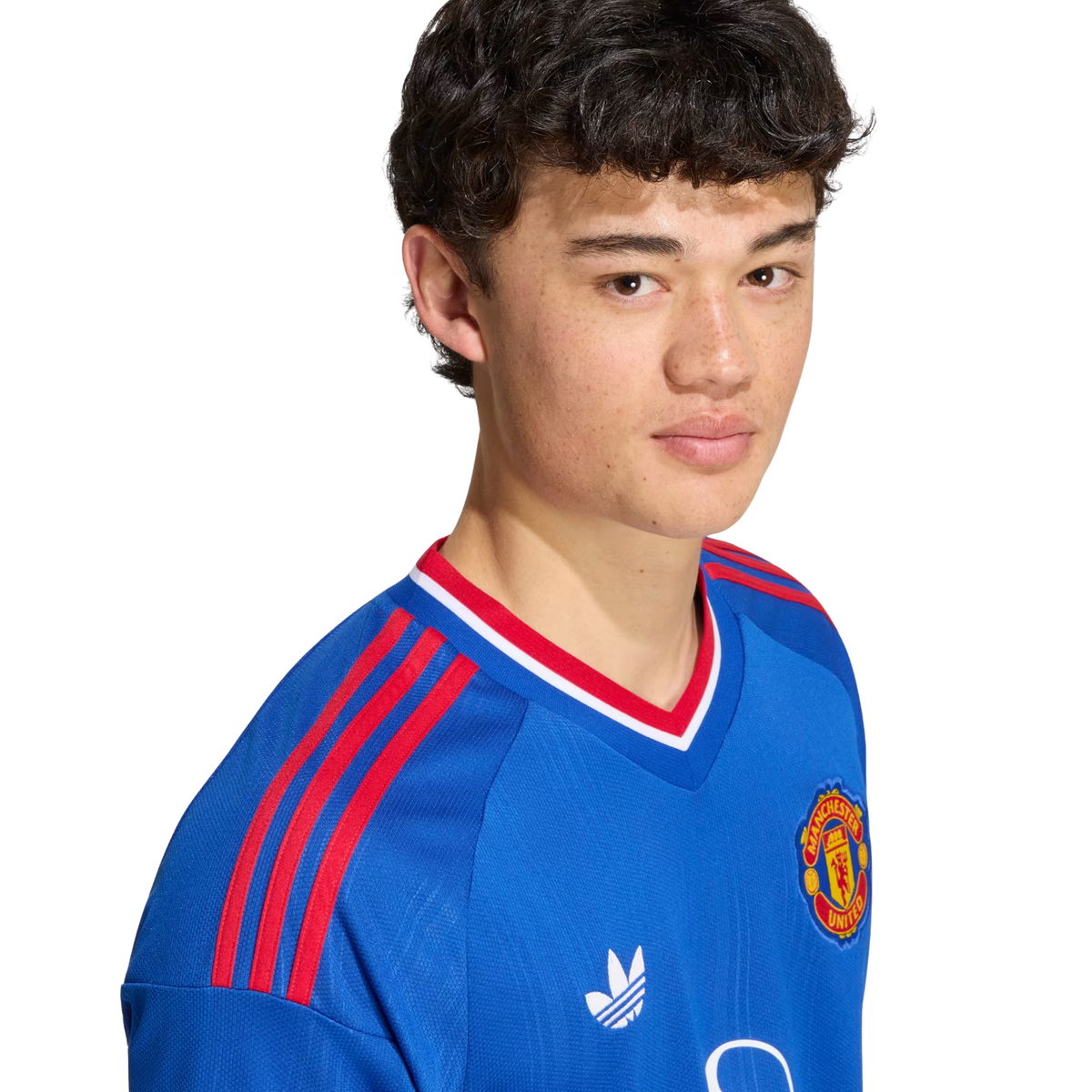adidas Mens Manchester United Away Jersey 26/27 (Blue)