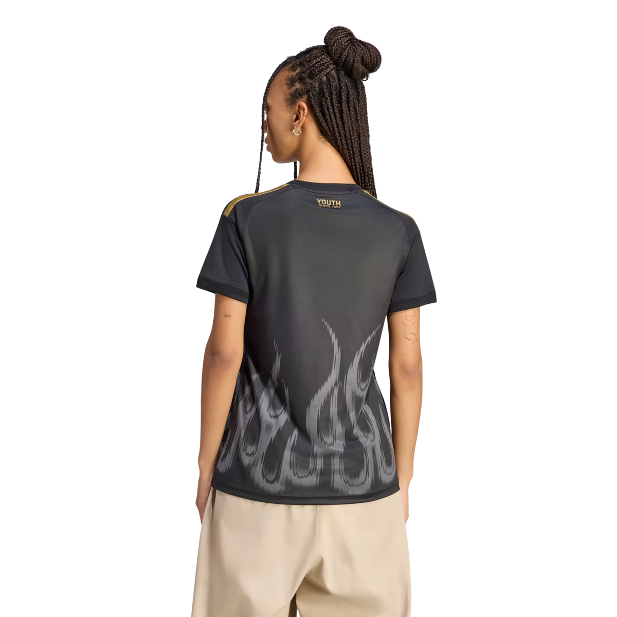 adidas Women's Juventus Third Jersey 26/27 (Black/Gold)