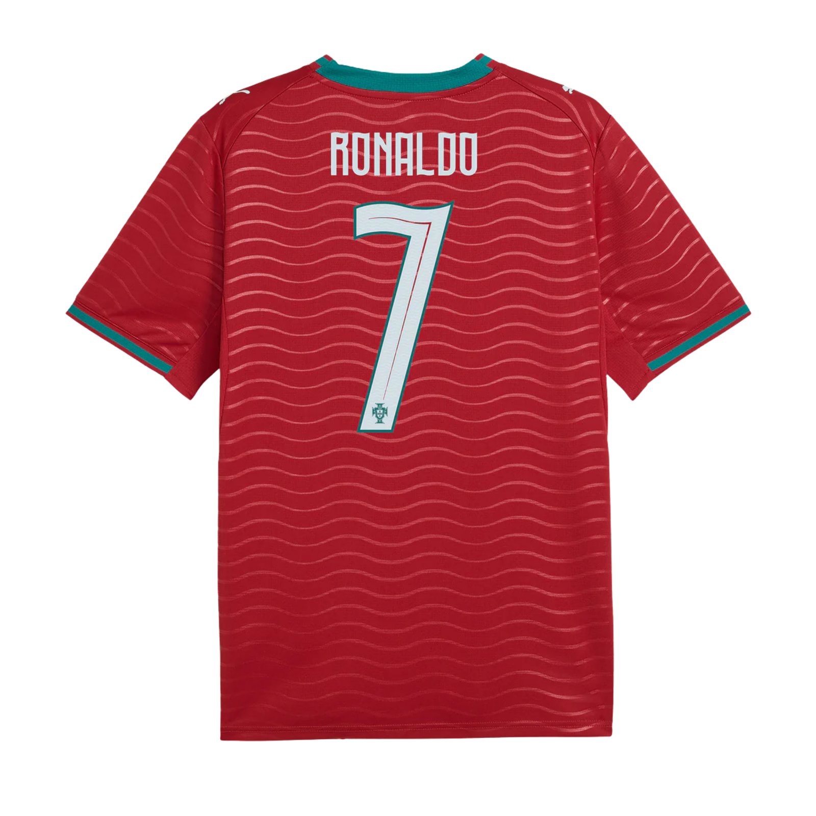 Puma Mens Portugal Cristiano Ronaldo Home Jersey 2026 (Red/Green)*