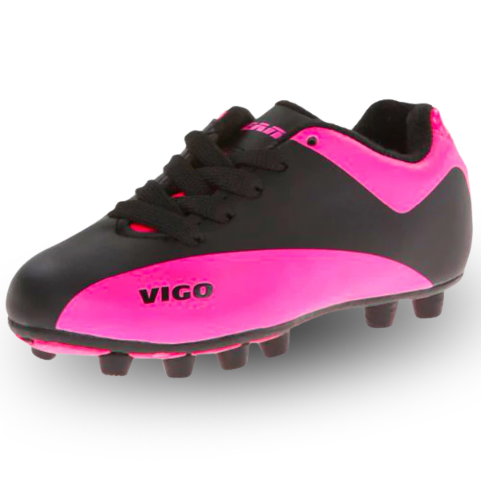 Vizari Jr. Vigo Cleats (Pink/Black)