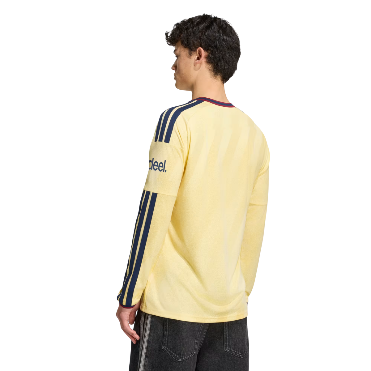 adidas Mens Arsenal Long Sleeve Third Jersey 26/27 (Yellow)