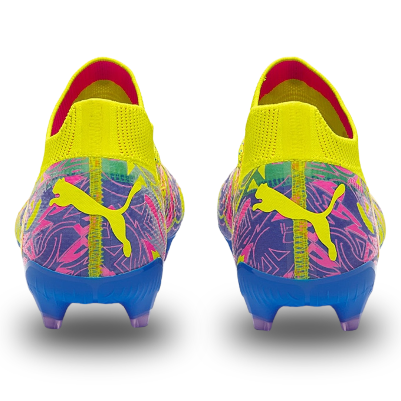 Puma Future Ultimate Energy FG/AG Soccer Cleats (Ultra Blue/Yellow Alert)