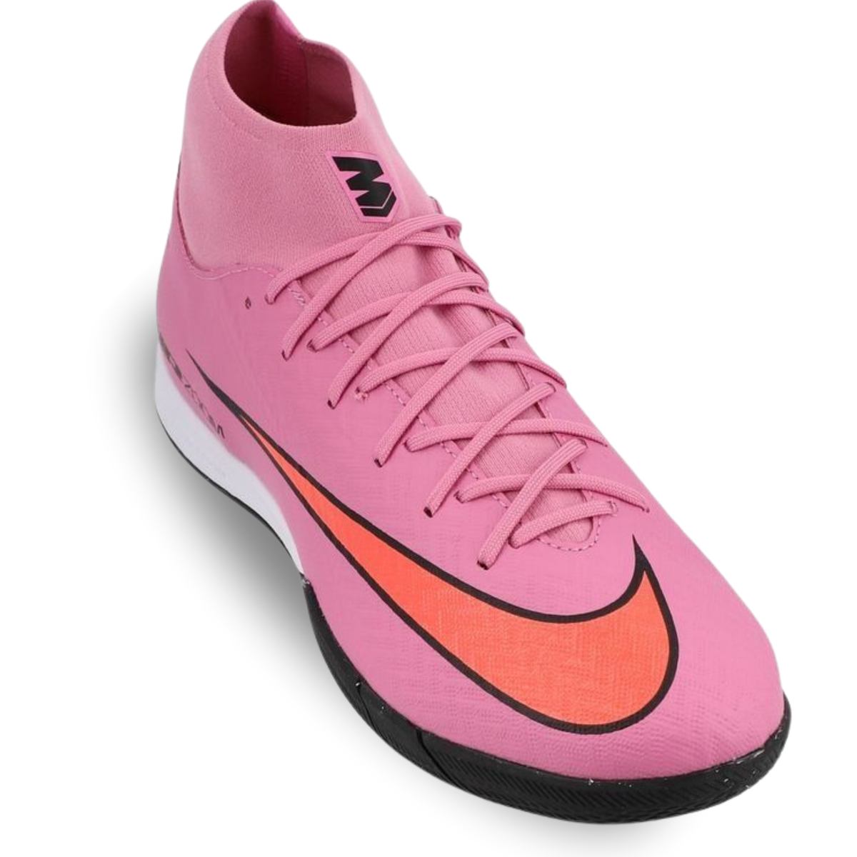 Nike Zoom Superfly 10 Academy Indoor Soccer Shoes (Magic Flamingo/Black)