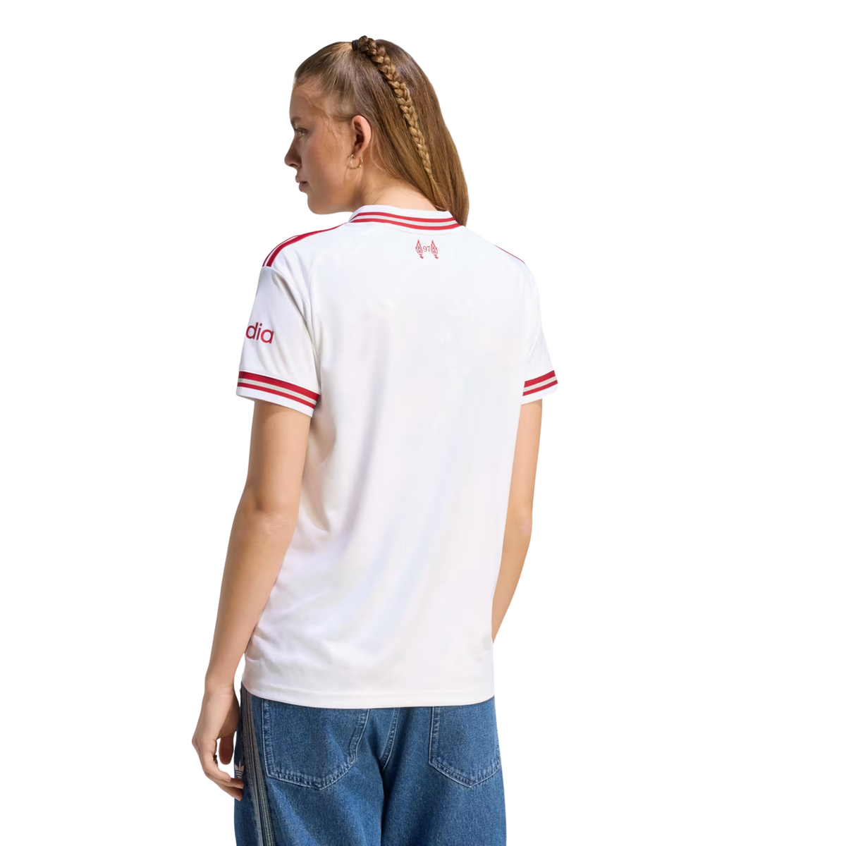 adidas Women’s Liverpool Away Jersey 26/27 (White/Red)