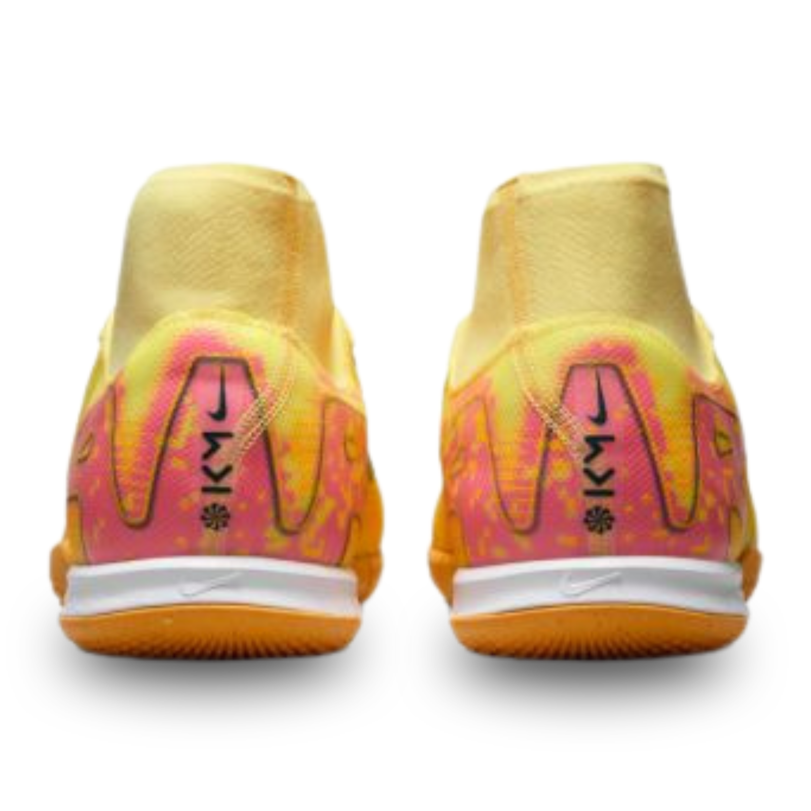 Nike Zoom Superfly 10 Academy KM Indoor Soccer Shoes (Light Laser Orange/Armory Navy)