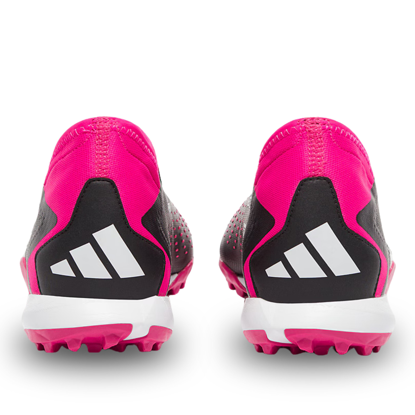 adidas Predator Accuracy.3 Turf Soccer Shoes (Core Black/Team Shock Pink)