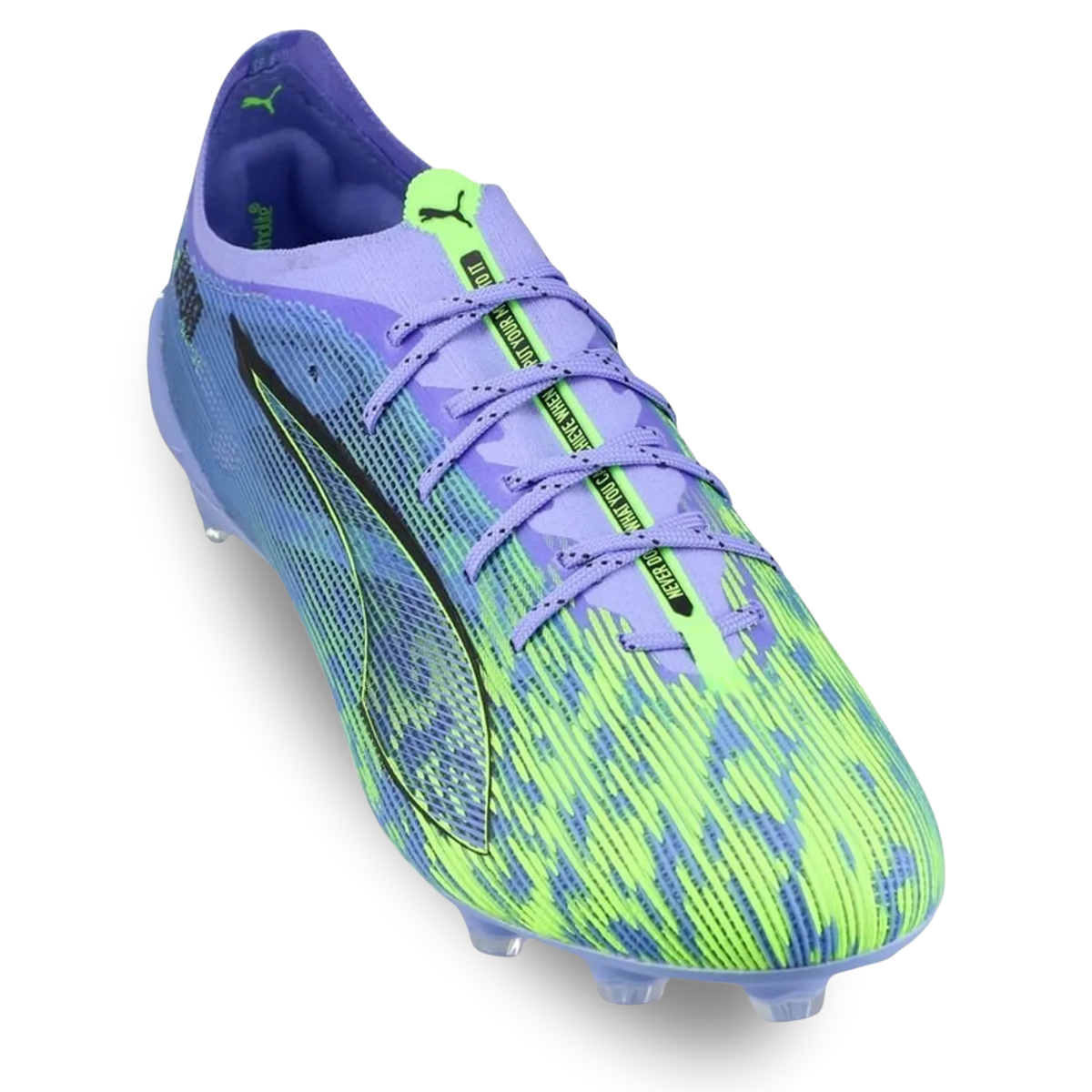Puma Ultra 5 Ultimate Chasing FG (Elektro Purple/Green Glare)