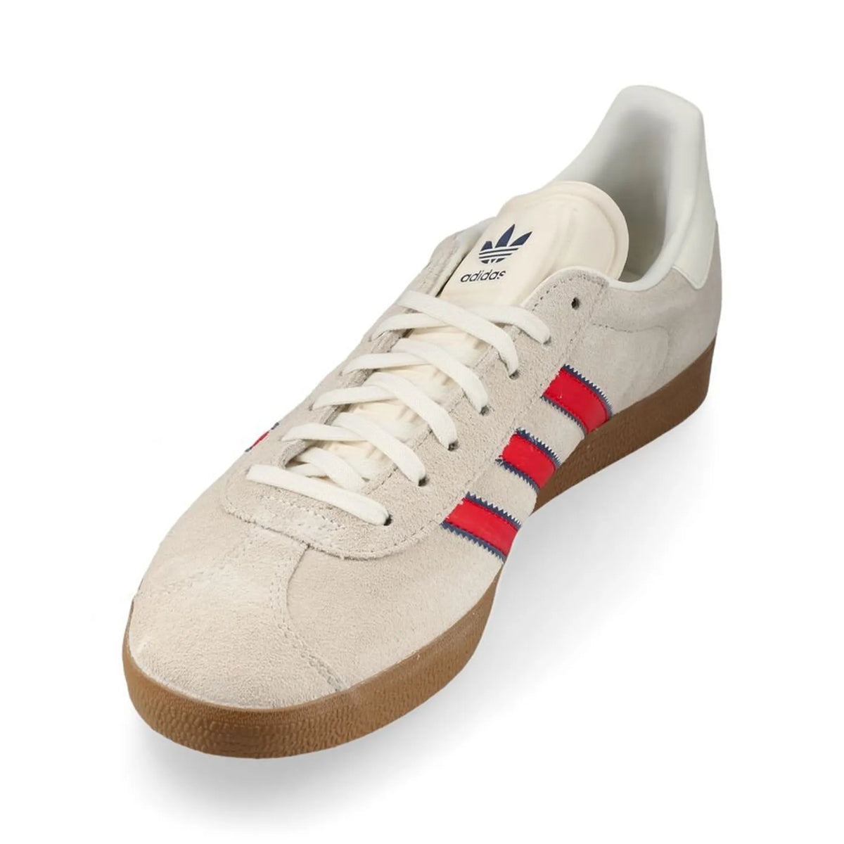 adidas Arsenal Gazelle Terrace Soccer Shoe (Offwhite/Better Scarlet/Night Sky)