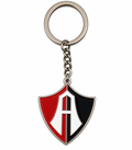 Atlas Double Sided Metal Crest Keychain