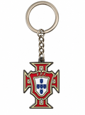 Portugal National Team Double Sided Metal Crest Keychain