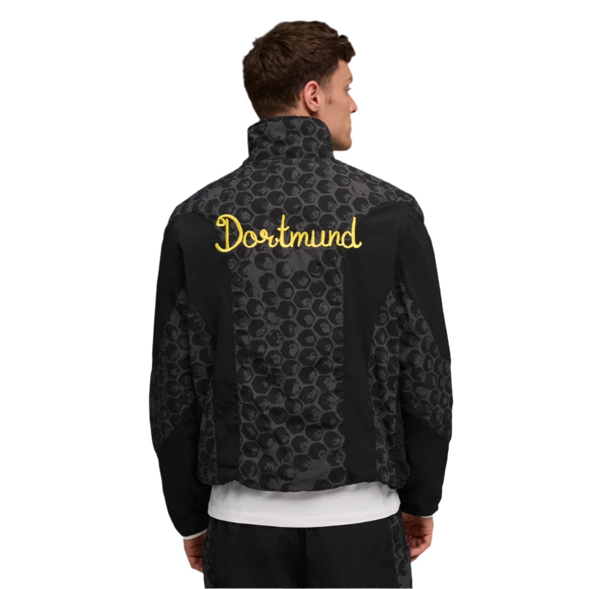 Puma BVB 25/26 KidSuper Reversible Jacket (Puma Black/Faster Yellow)