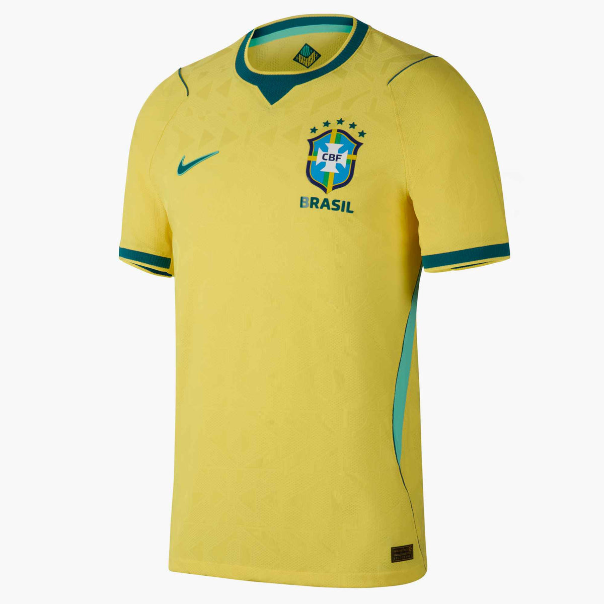 Nike Men's 26 Luiz Henrique Match Authentic Home Jersey 2026 (Yellow/Teal)
