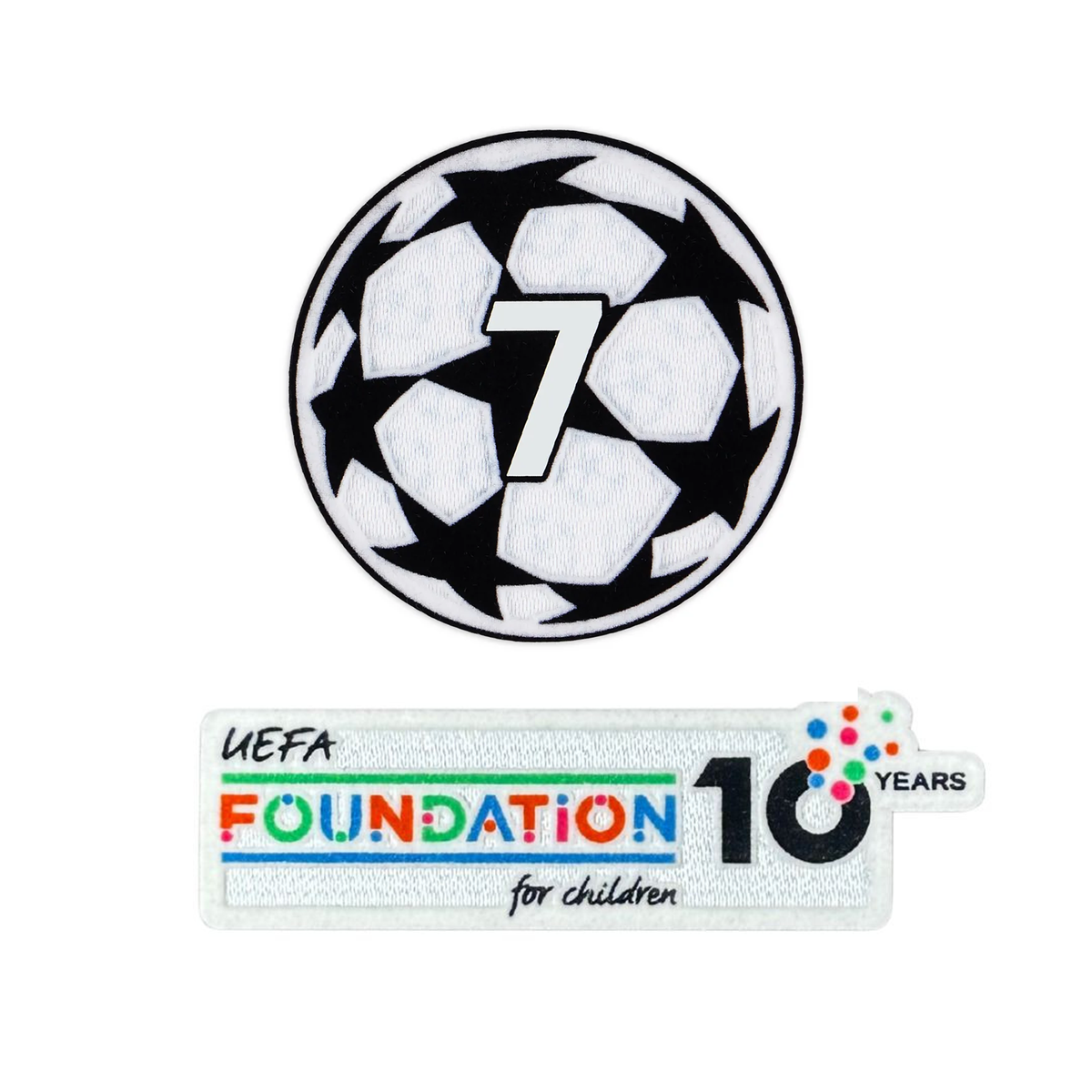 AC Milan Champions League Patch Set