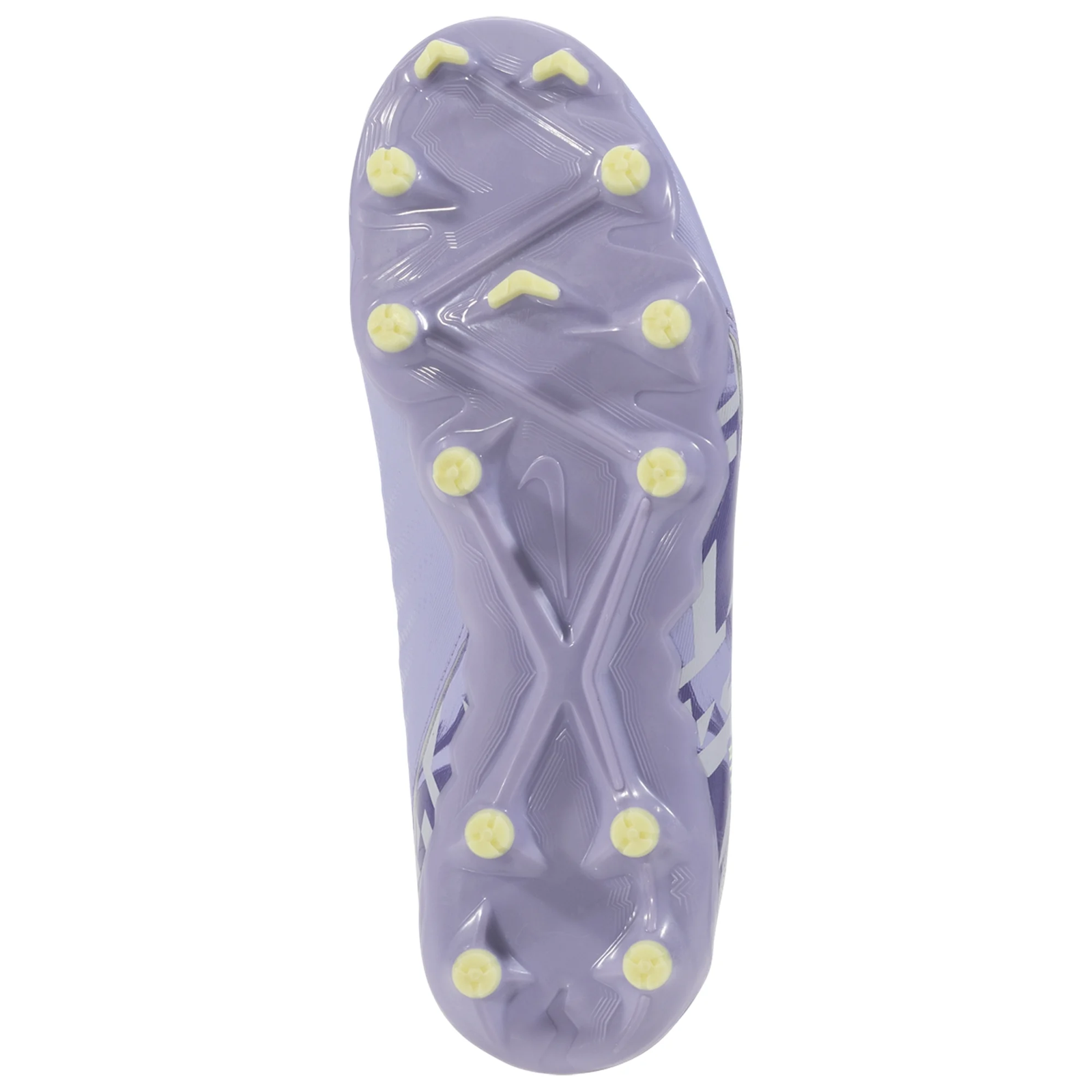 Nike Jr. United Phantom Luna II Academy FG Soccer Cleats (Purple Agate/Barely Volt)