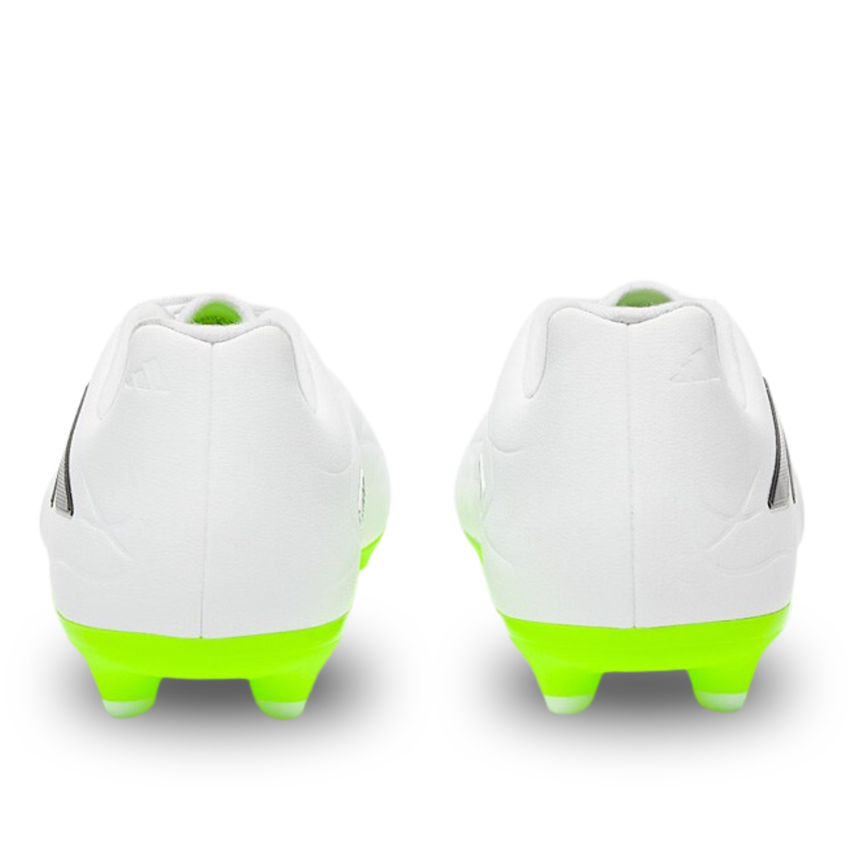 adidas Copa Pure.3 Firm Ground Soccer Cleats (White/Lucid Lemon)