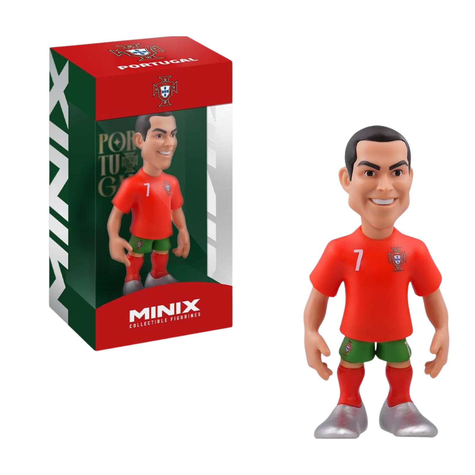 MINIX Portugal Cristiano Ronaldo Golden Ball Figure (Red)