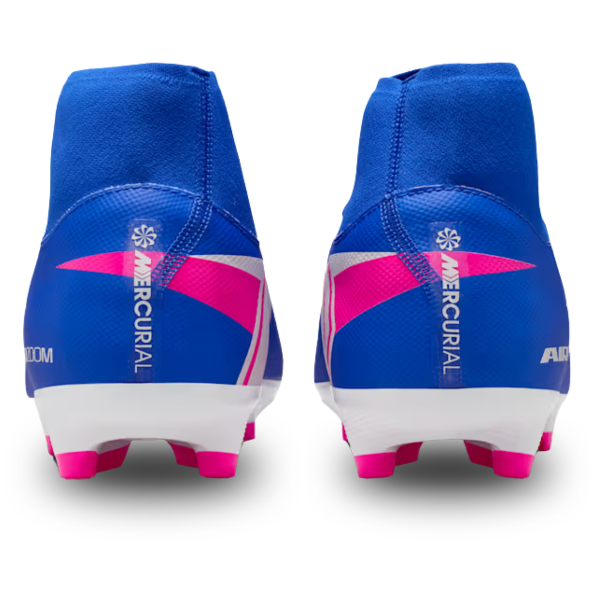 Nike Zoom Superfly 10 Academy FG/MG Soccer Cleats (Racer Blue/White)