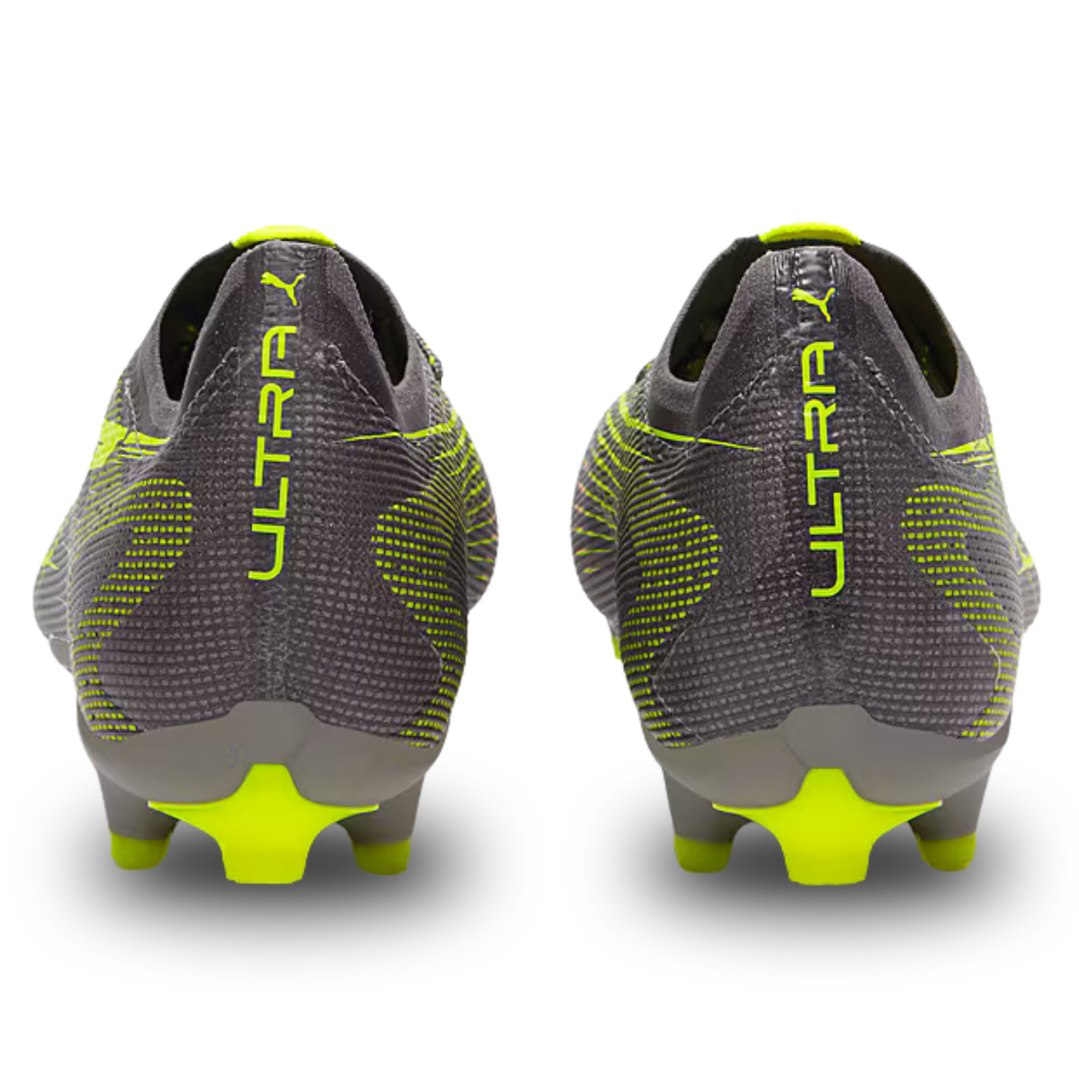 Puma Ultra 5 Pro FG/AG Soccer Cleats (Matte Aged Silver-Yellow Alert-Sun Struck)