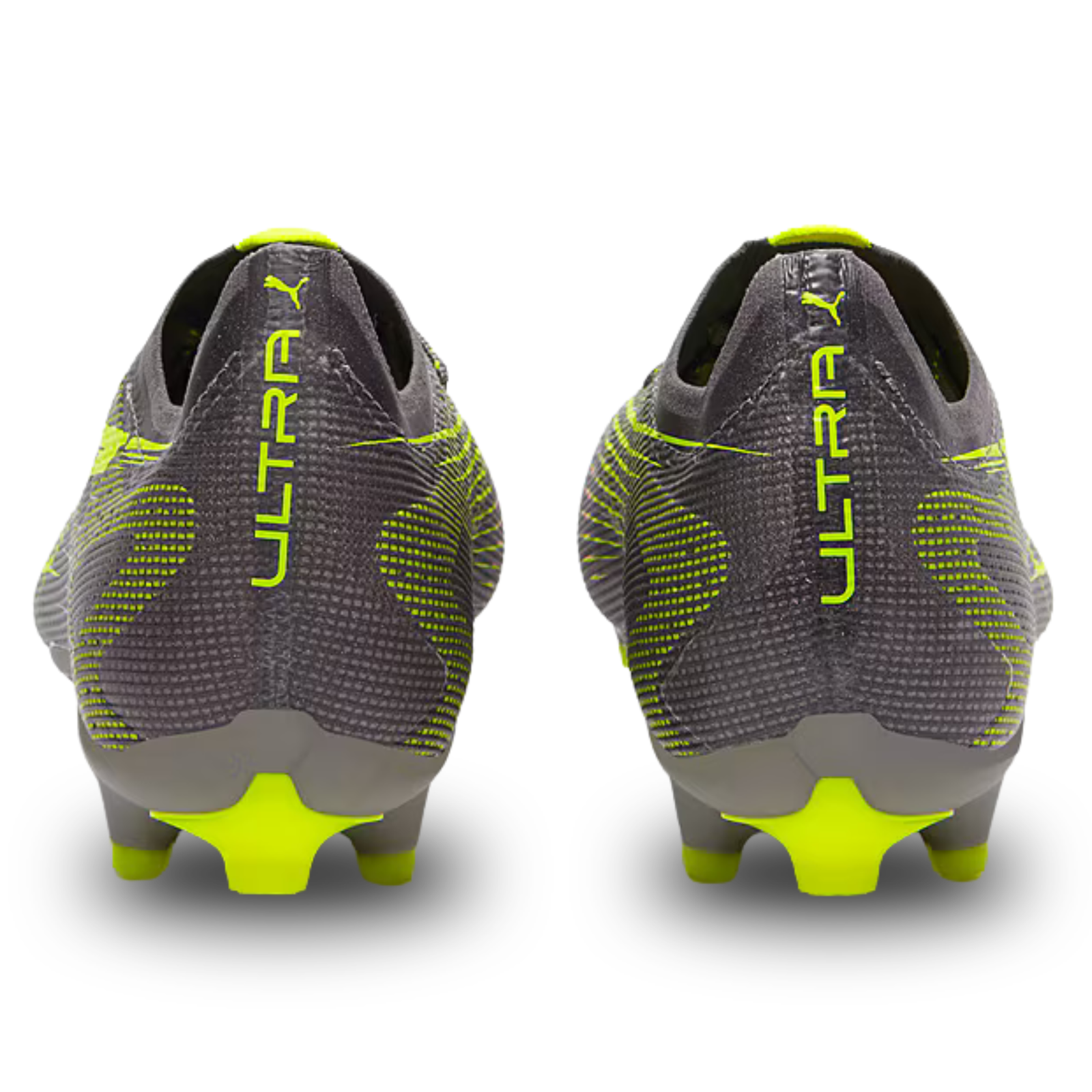 Puma Ultra 5 Pro FG/AG Soccer Cleats (Matte Aged Silver-Yellow Alert-Sun Struck)