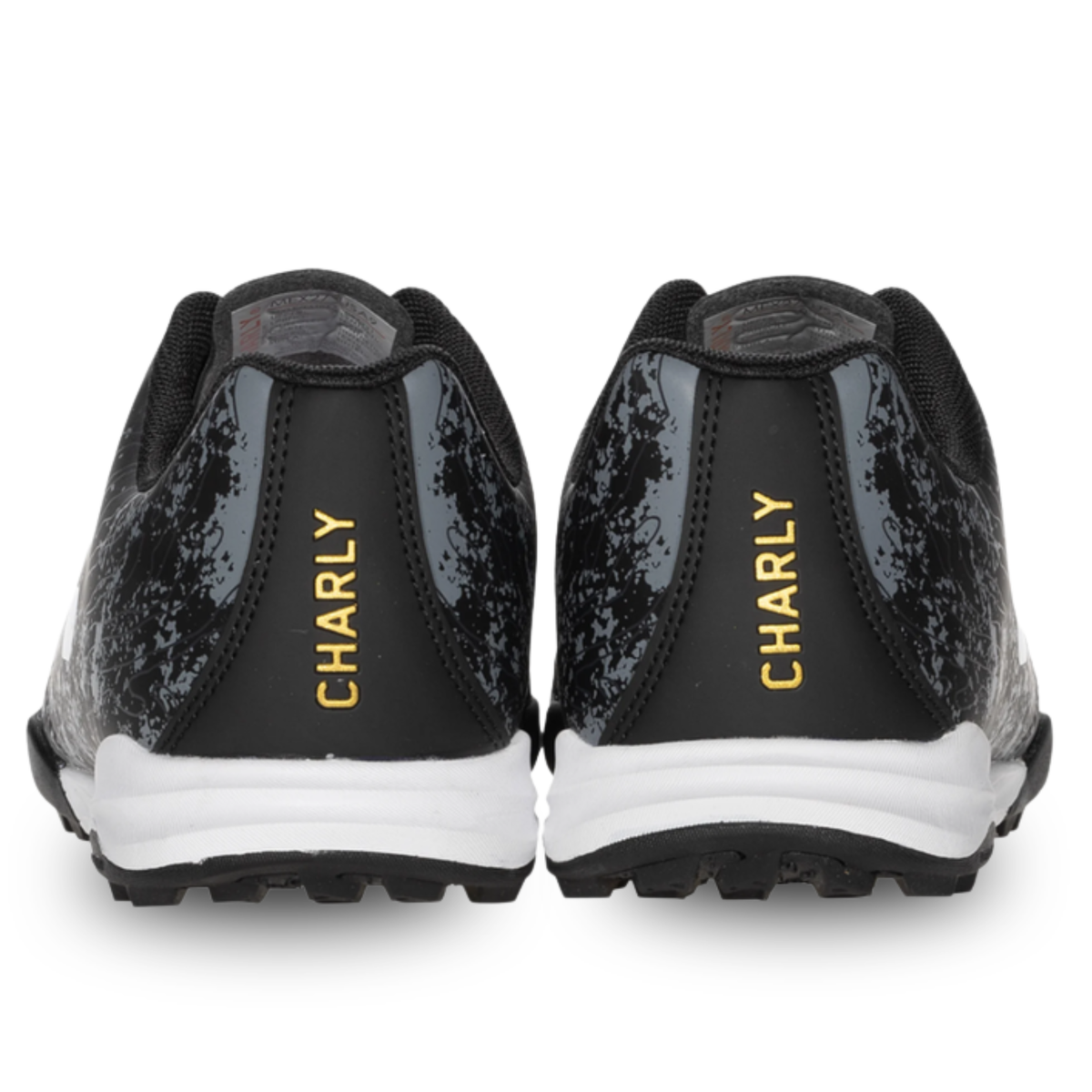 Charly Hotcross 4.0 TF Turf Soccer Shoes (Black/Gold)