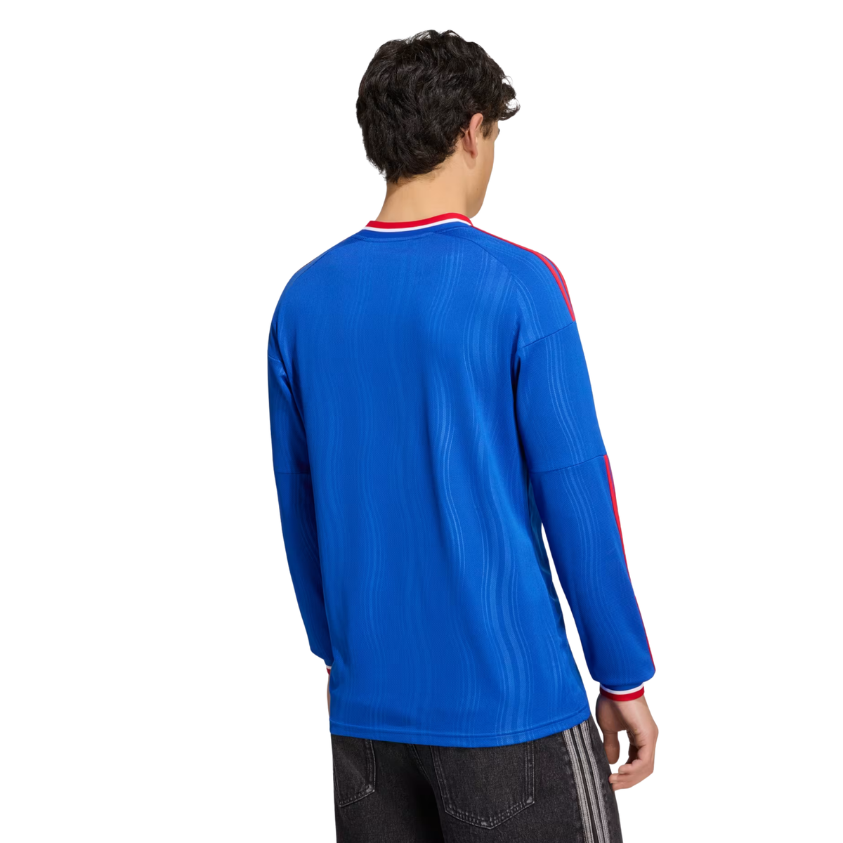adidas Manchester United Long Sleeve Away Jersey 26/27 (Blue)