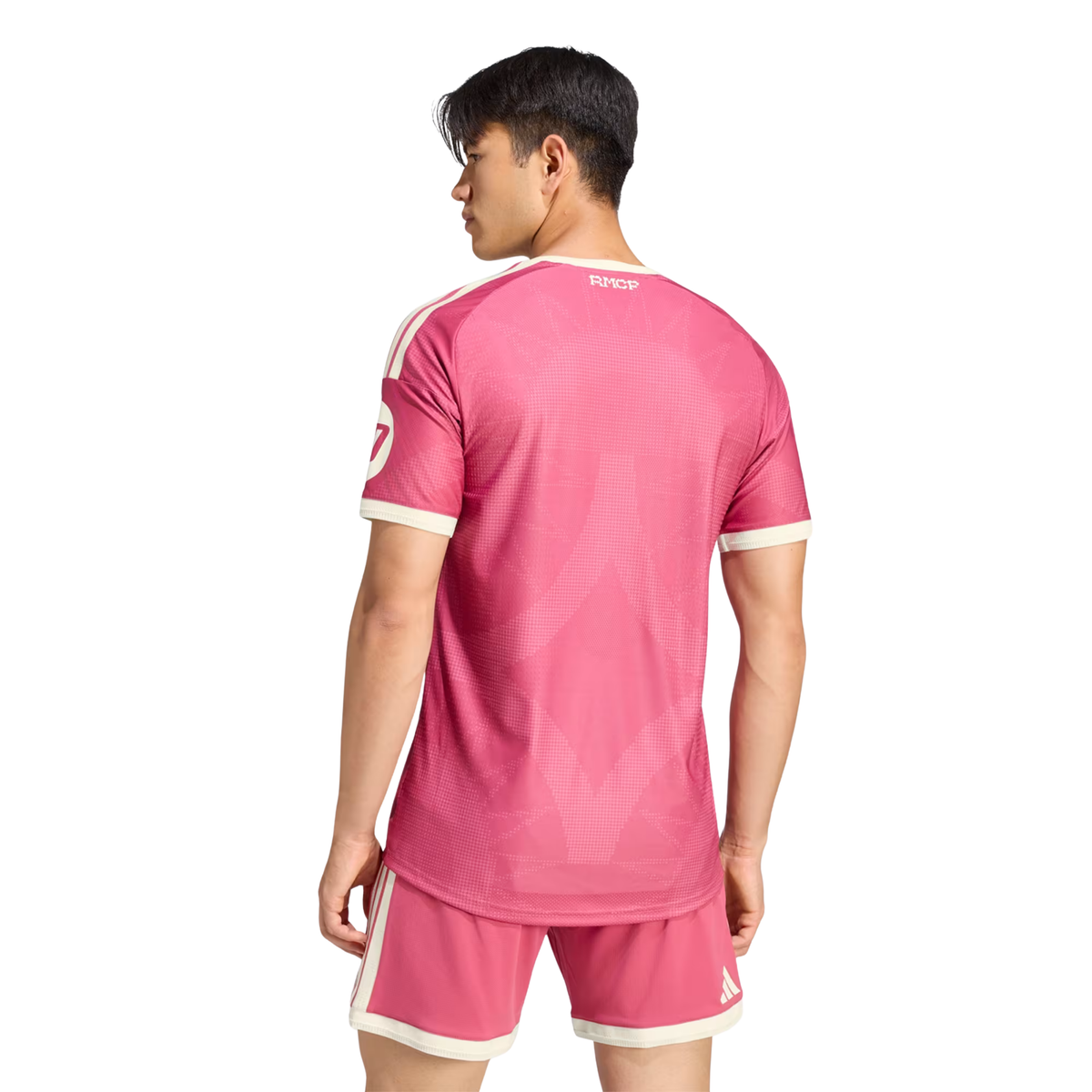 adidas Mens Real Madrid Authentic Third Jersey 26/27 (Pink)