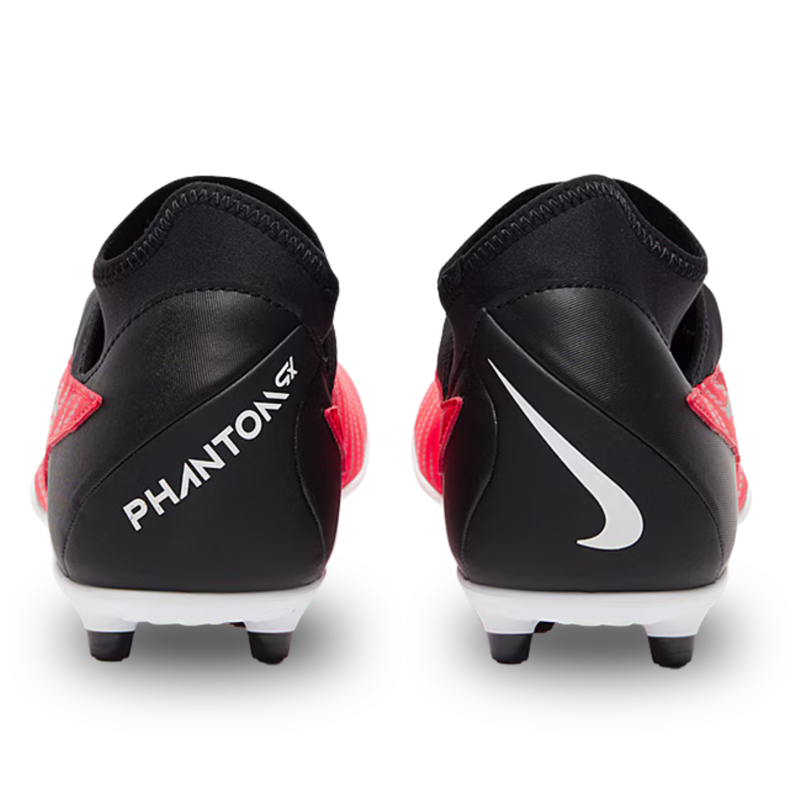 Nike Phantom GX Club DF FG/MG Soccer Cleats (Bright Crimson/Black)