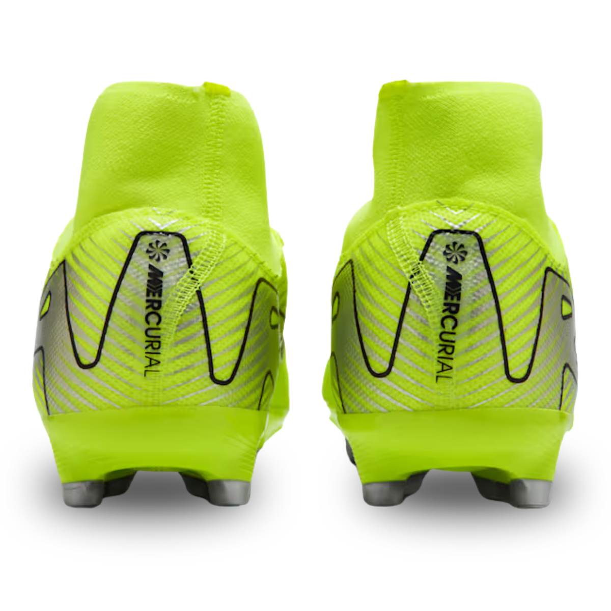 Nike Zoom Superfly 10 Academy FG/MG Soccer Cleats (Volt/Black)