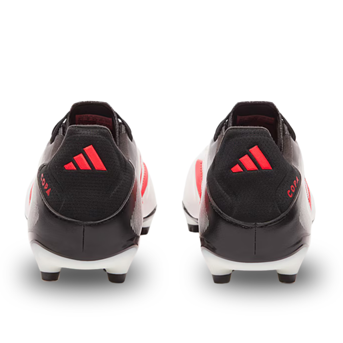adidas Copa Pure III League FG/MG Soccer Cleats (White/Lucid Red/Black)