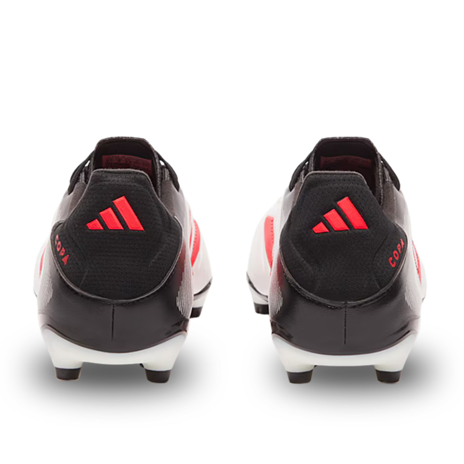 adidas Copa Pure III League FG/MG Soccer Cleats (White/Lucid Red/Black)