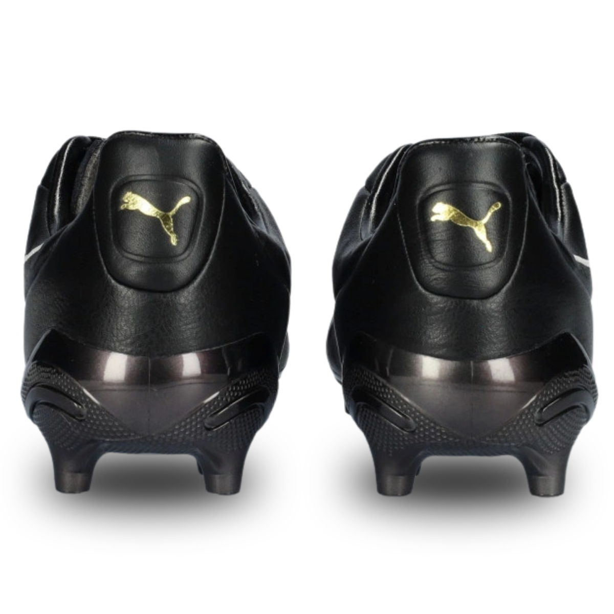 PUMA King Platinum FG/AG Soccer Cleats (Puma Black/Gold)