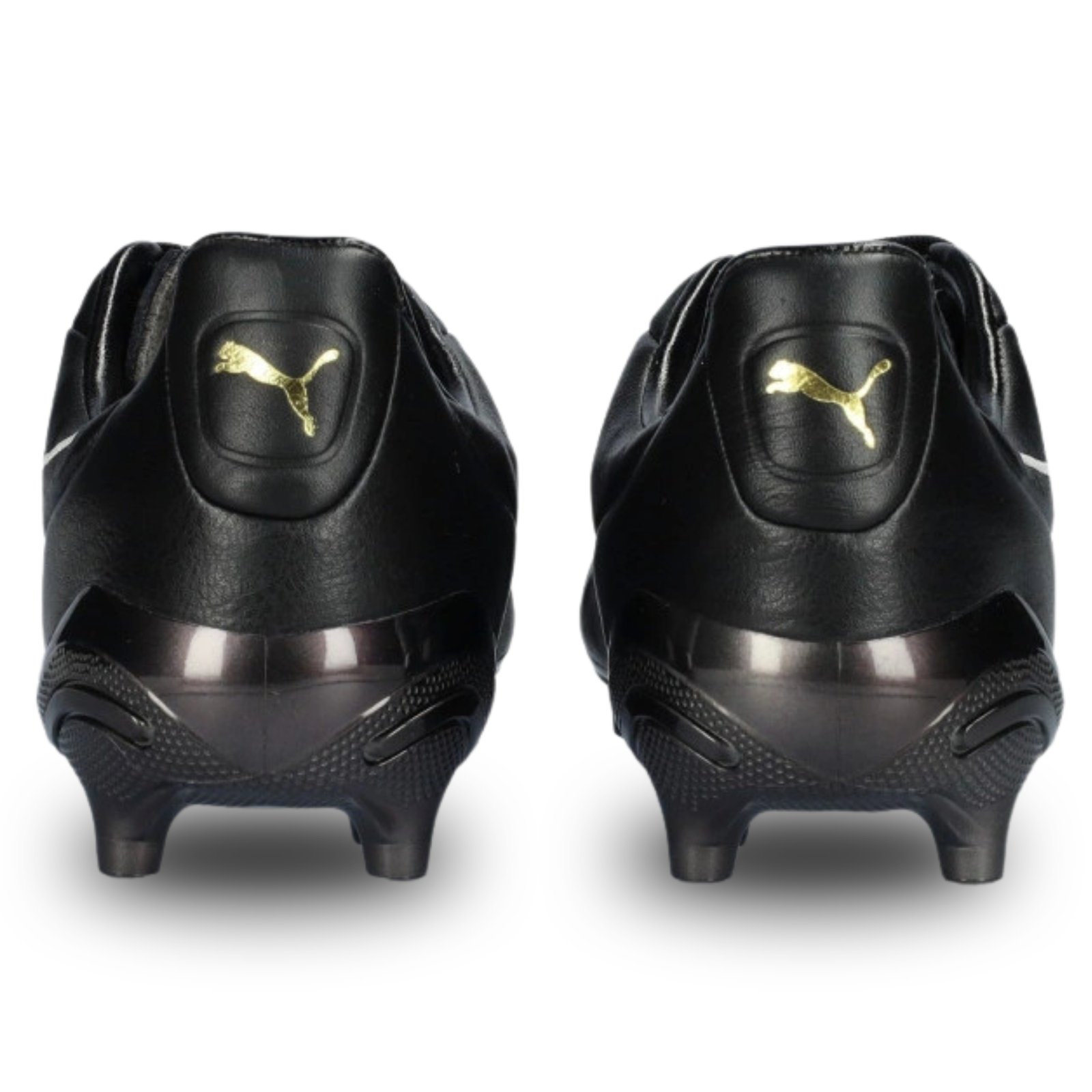 PUMA King Platinum FG/AG Soccer Cleats (Puma Black/Gold)