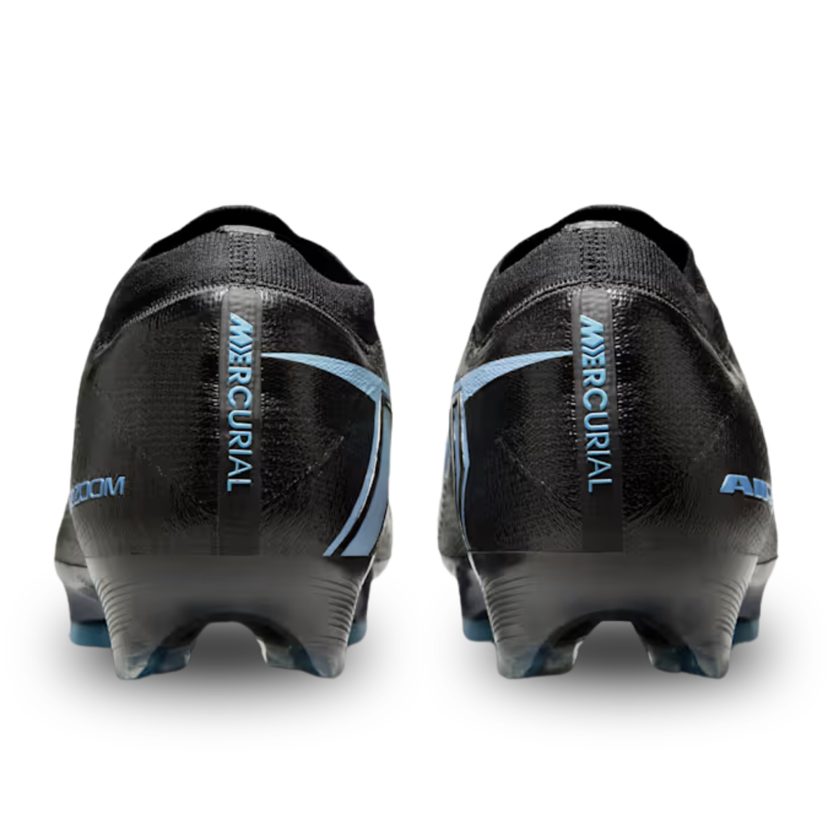 Nike Zoom Mercurial Vapor 16 Elite Firm Ground Soccer Cleats (Black/Ice Blue)