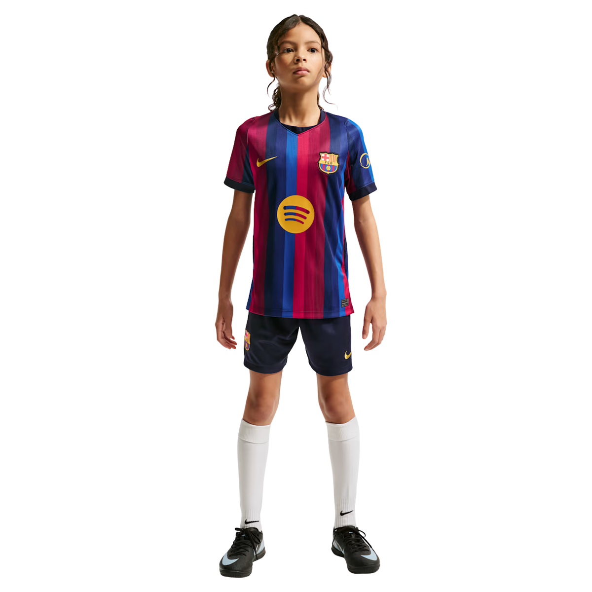 Nike Youth FC Barcelona Lamine Yamal Home Jersey 26/27 (Blue/Red)