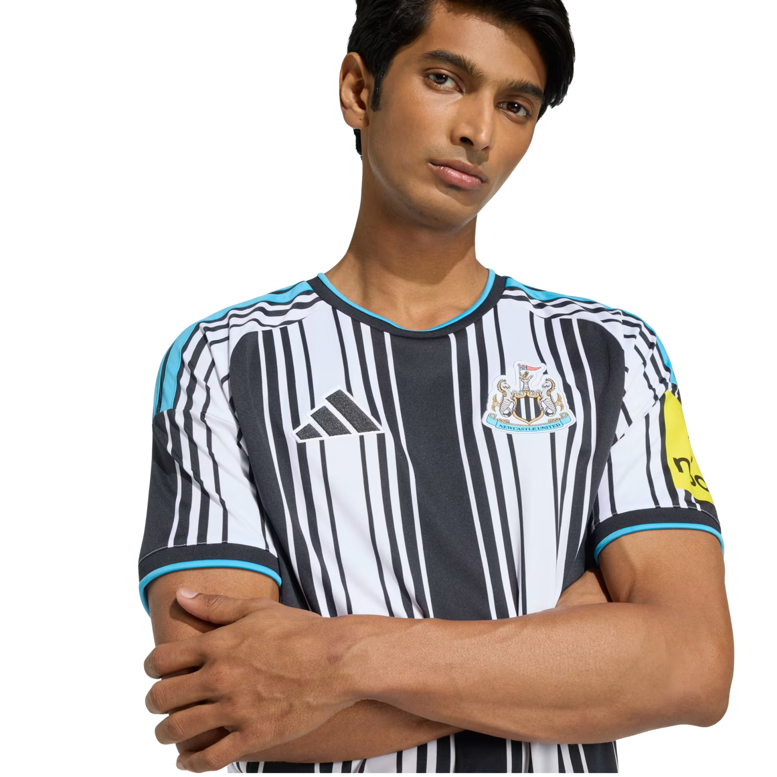 adidas Mens Newcastle United Home Jersey 26/27 (White/Black)