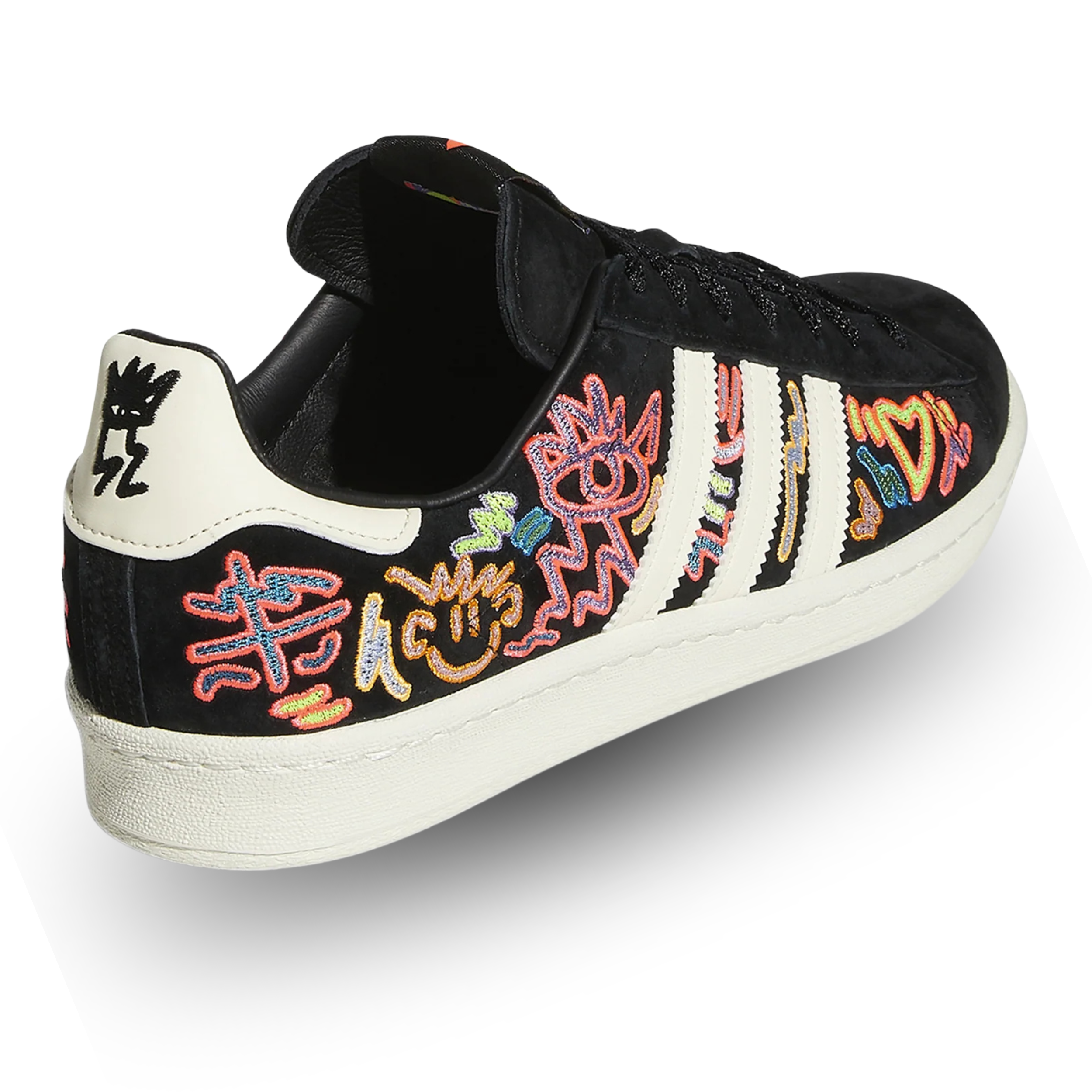 adidas Campus 80S Pride Shoes (Black/Multi)