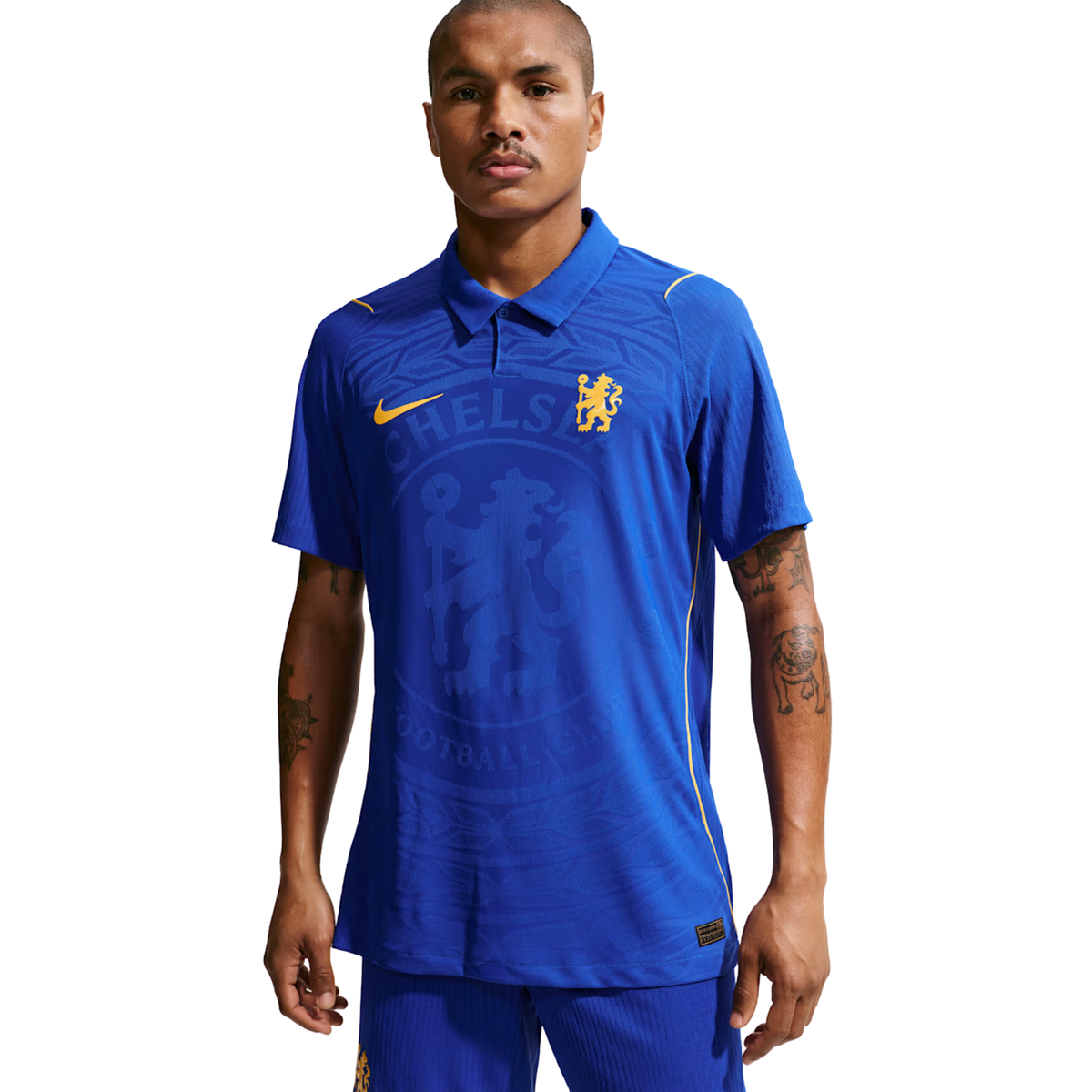 Nike Mens Chelsea FC Match Authentic Home Jersey 26/27 (Bright Blue/Gold)